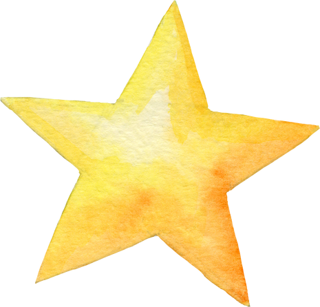 Watercolor Star.